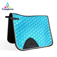 Wholesales Equine Equipment Horse Riding products Saddle Blanket Mesh Customize Jumping Saddle pads