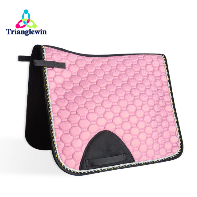 Wholesales Equine Equipment Horse Riding products Saddle Blanket Mesh Customize Jumping Saddle pads