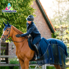 Breathable Mesh Horse Rug Lightweight Summer Cover and waterproof All-Weather Protection Winter Fleece Lining