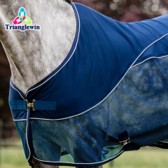 Breathable Mesh Horse Rug Lightweight Summer Cover and waterproof All-Weather Protection Winter Fleece Lining