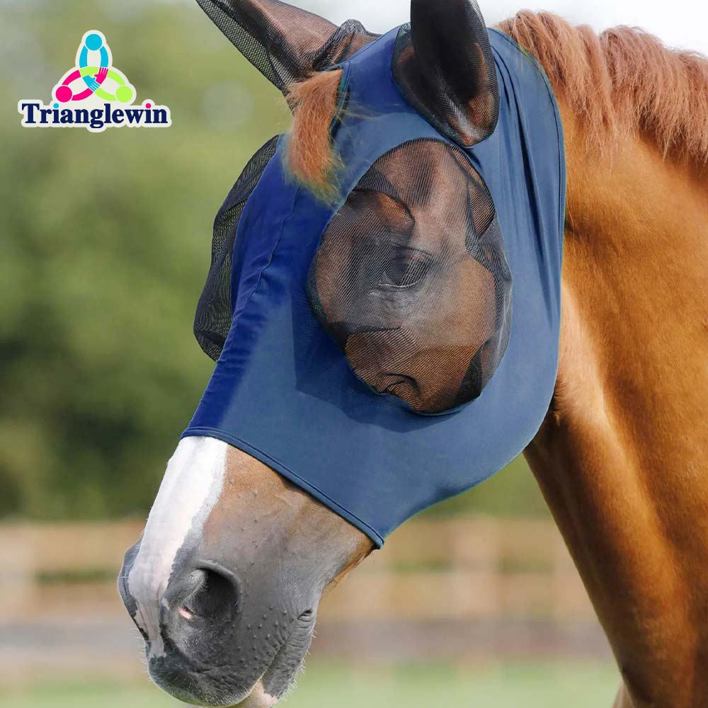 Personalized Custom Mesh horse fly masks / Horse Supplies / Horse Riding Equipment