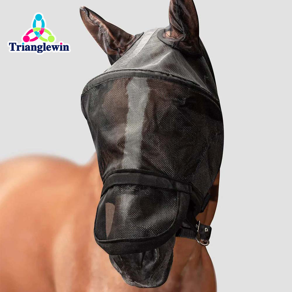 Wholesale custom horse fly mask / Professional Manufacturer horse riding products
