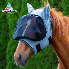 Fine Mesh Horse Fly Masks with Ears / Horse Fly Masks / Mesh Fly Mask / Equestrian Supplies