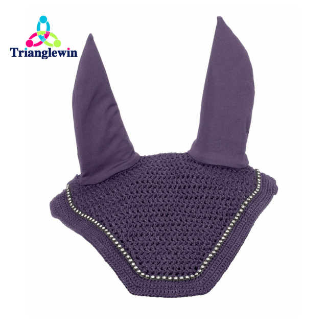 Trianglewin Hobby Horse Fly Hood / Horse Accessories / Custom Made Hoods with ears / Horse Fly veils
