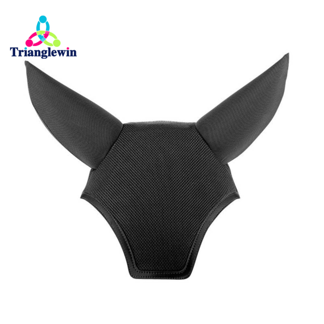 Hobby Horse Fly Hood Black / Horse hood / Fly hoods / Horse Care Supplies