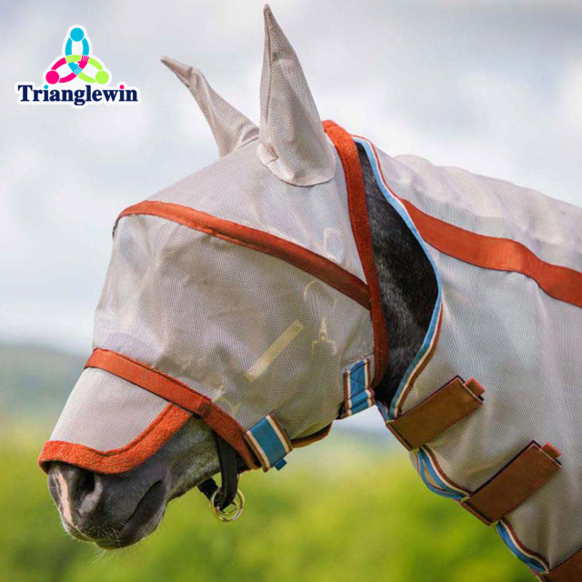 Wholesale custom horse fly mask / Professional Manufacturer horse riding products