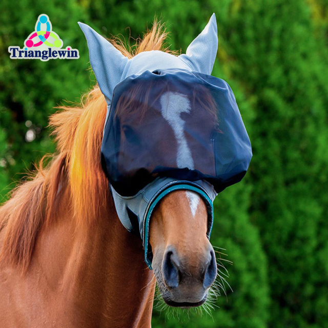 Fine Mesh Horse Fly Masks with Ears / Horse Fly Masks / Mesh Fly Mask / Equestrian Supplies