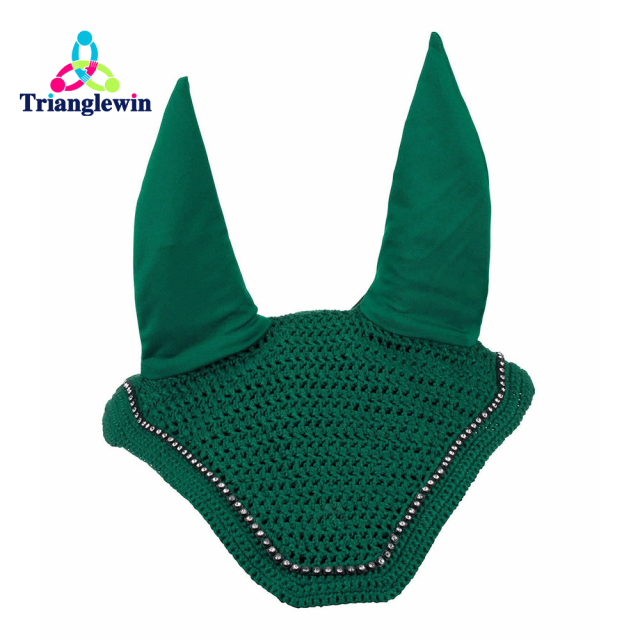 Trianglewin Hobby Horse Fly Hood / Horse Accessories / Custom Made Hoods with ears / Horse Fly veils