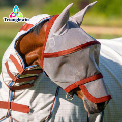 Wholesale custom horse fly mask / Professional Manufacturer horse riding products