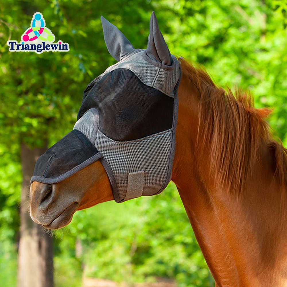 Horse Fly Masks & Fly Veils  -Mesh fly mask / Equine Fly Masks / Luxury Equestrian Equipment