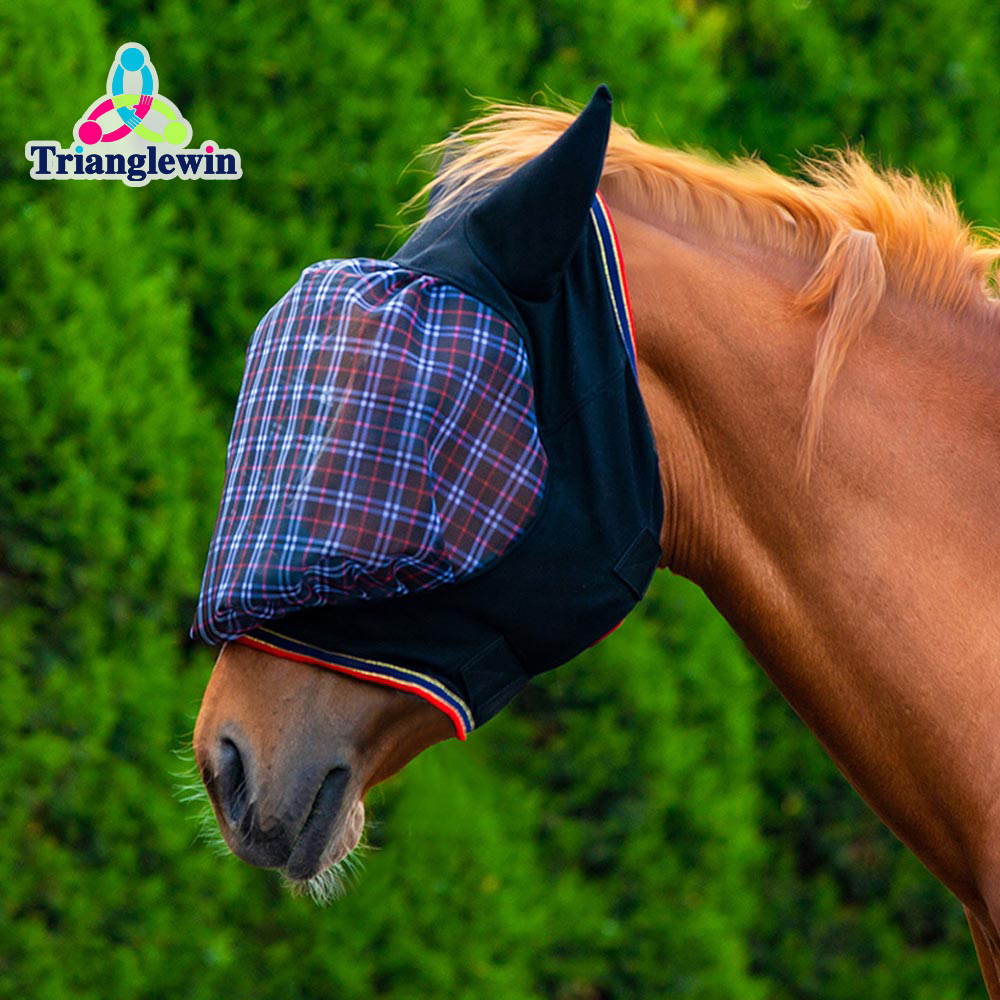 Fine Mesh Horse Fly Masks with Ears / Horse Fly Masks / Mesh Fly Mask / Equestrian Supplies