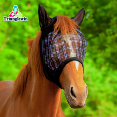 Custom Mesh Horse Fly Mask with Ears / Horse Masks / Mesh Fly Mask