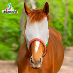 Professional Manufacturer Horse Riding Products Horse Fly Veils / Custom Fly Mask For Horses