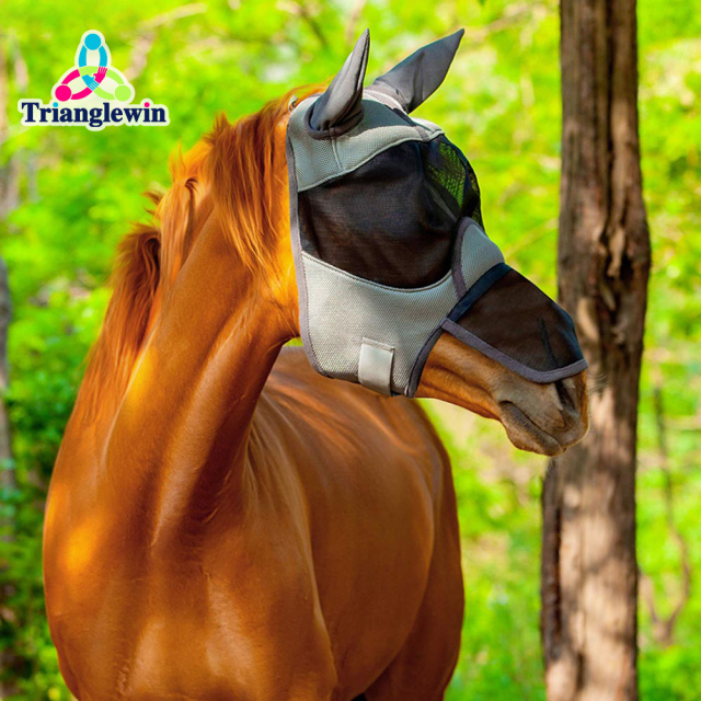 Horse Fly Masks & Fly Veils  -Mesh fly mask / Equine Fly Masks / Luxury Equestrian Equipment