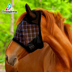 Custom Mesh Horse Fly Mask with Ears / Horse Masks / Mesh Fly Mask