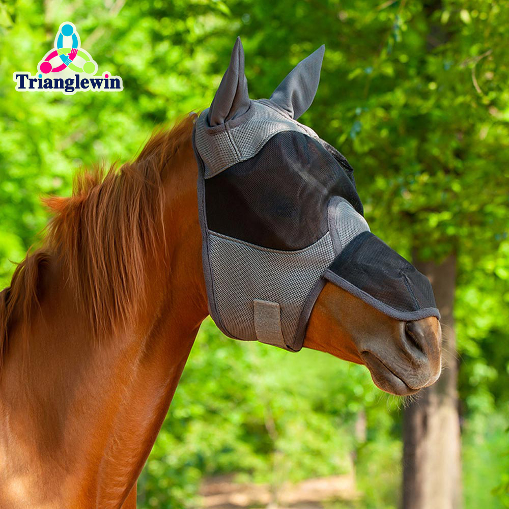 Horse Fly Masks & Fly Veils  -Mesh fly mask / Equine Fly Masks / Luxury Equestrian Equipment
