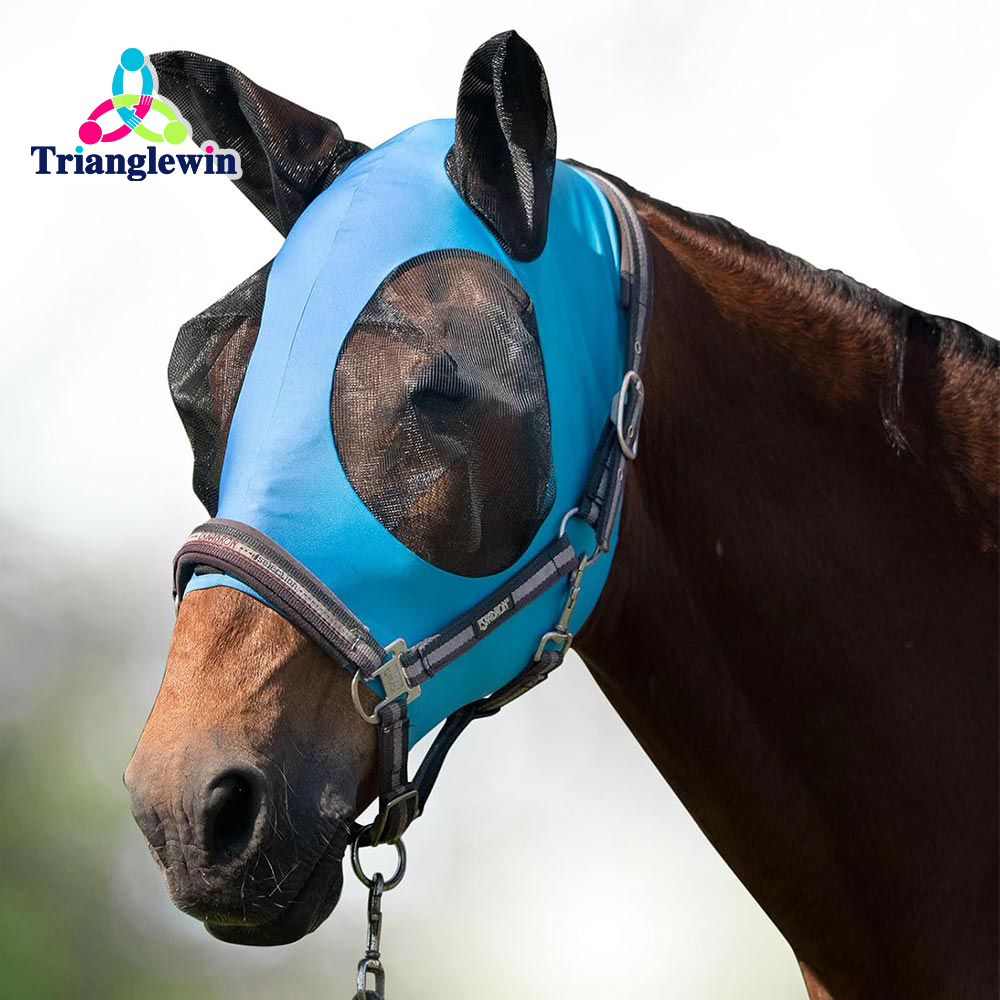 Personalized Custom Mesh horse fly masks / Horse Supplies / Horse Riding Equipment