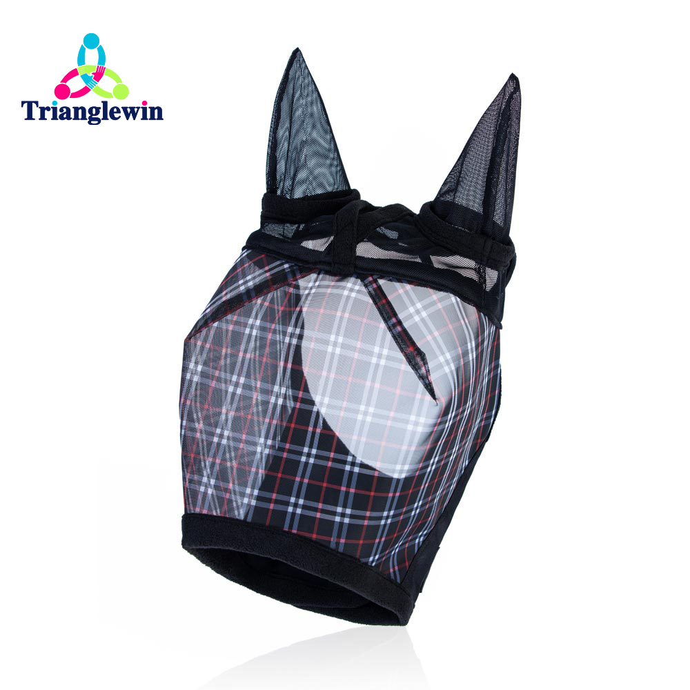 Custom Mesh Horse Fly Mask with Ears / Horse Masks / Mesh Fly Mask
