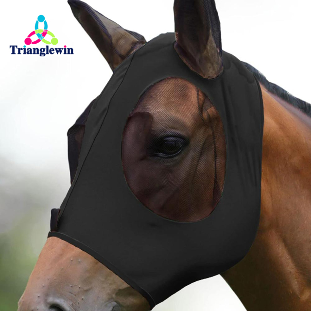 Personalized Custom Mesh horse fly masks / Horse Supplies / Horse Riding Equipment