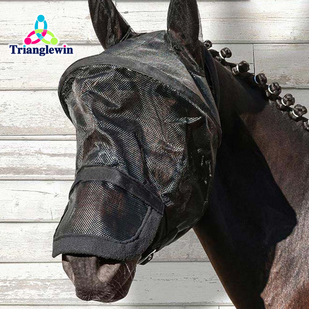 Wholesale custom horse fly mask / Professional Manufacturer horse riding products