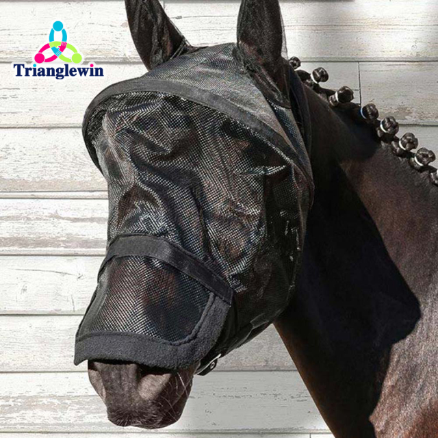 Wholesale custom horse fly mask / Professional Manufacturer horse riding products