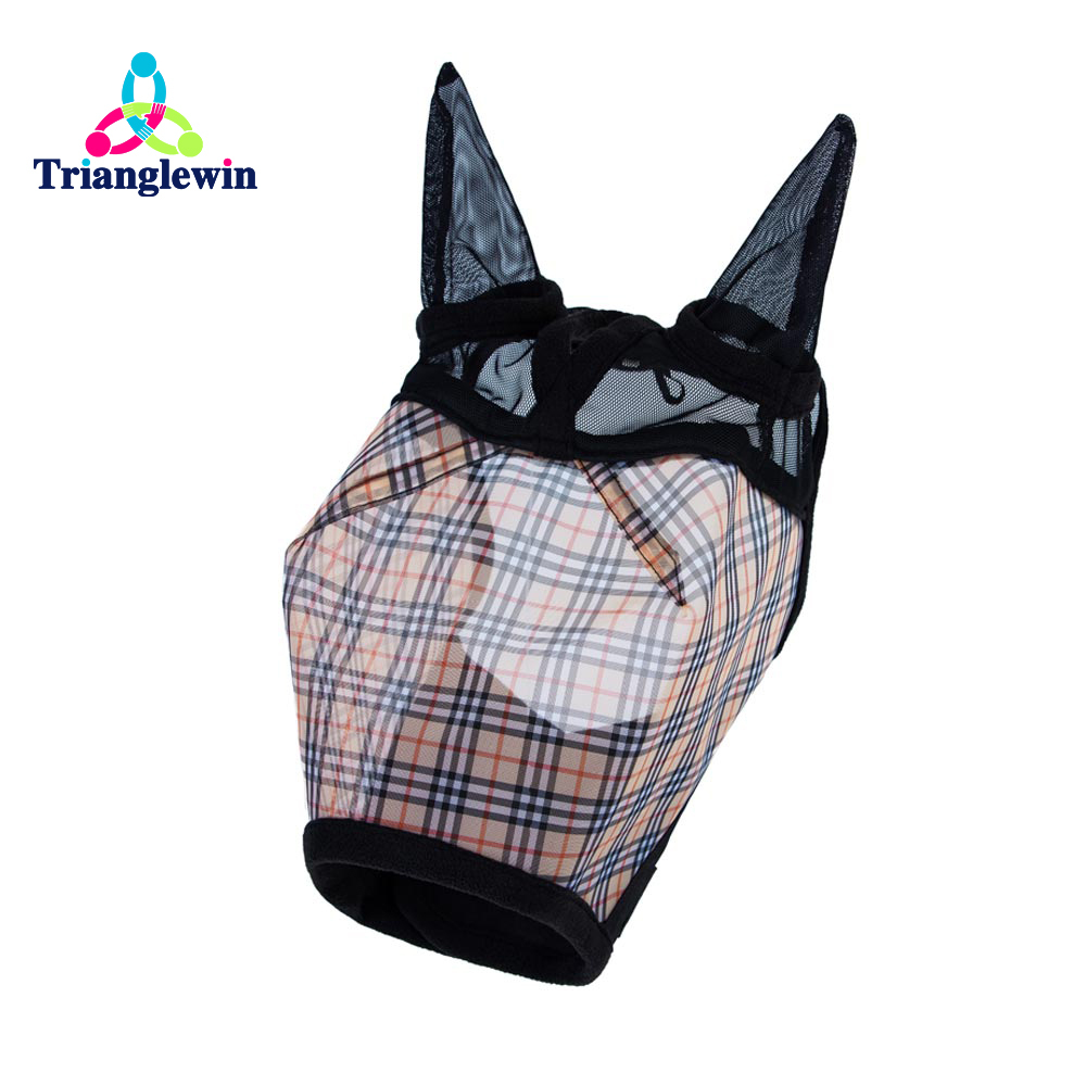 Custom Mesh Horse Fly Mask with Ears / Horse Masks / Mesh Fly Mask