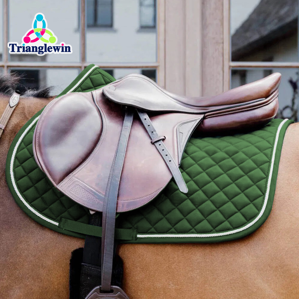 Horse saddle pads manufacturer  horse equipment equestrian Custom saddle pads