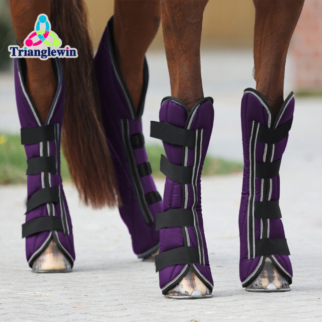 Professional Shock-Absorbing Horse Boots - Durable Support & Protection