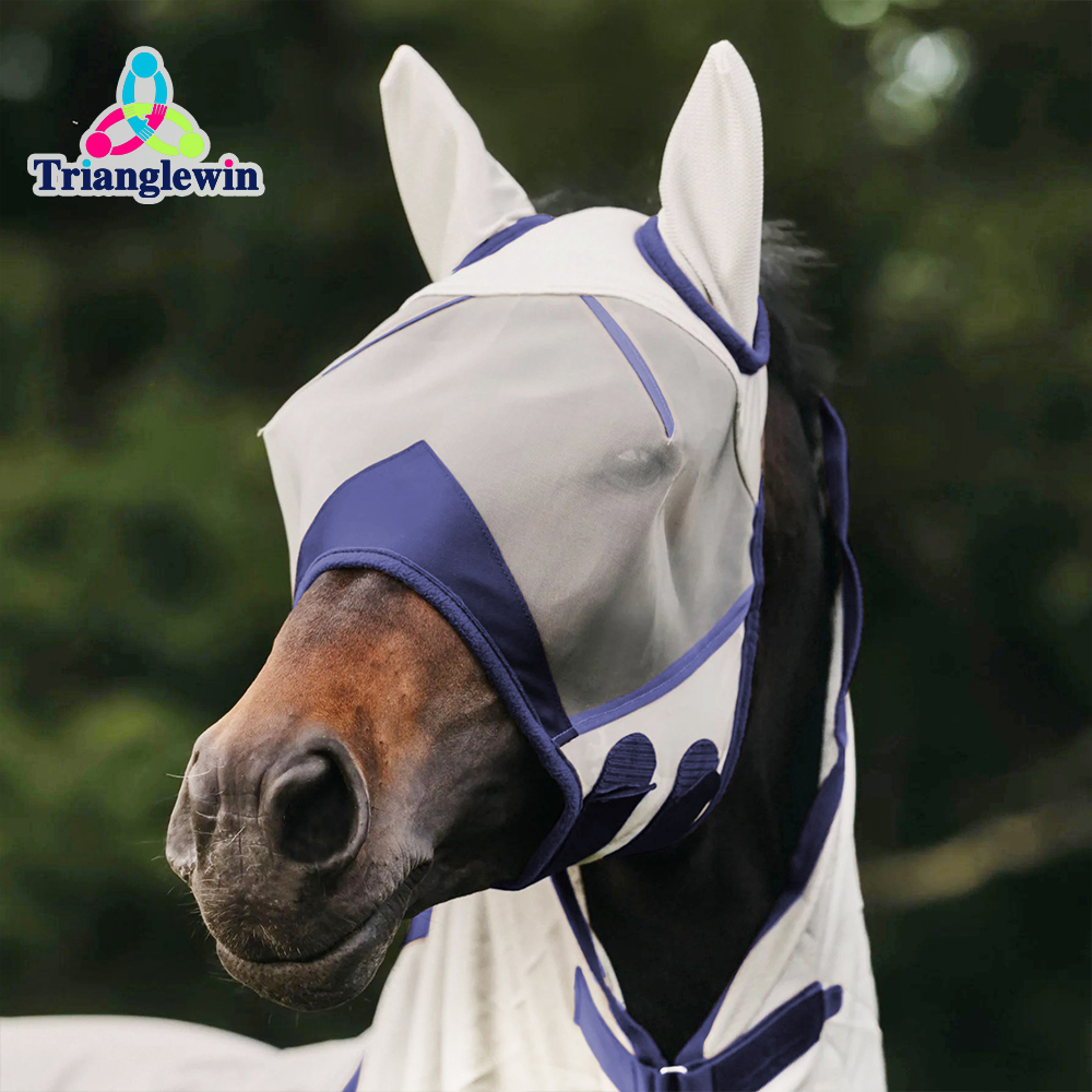 Trianglewin Professional Mesh Fly Mask & UV Blocker