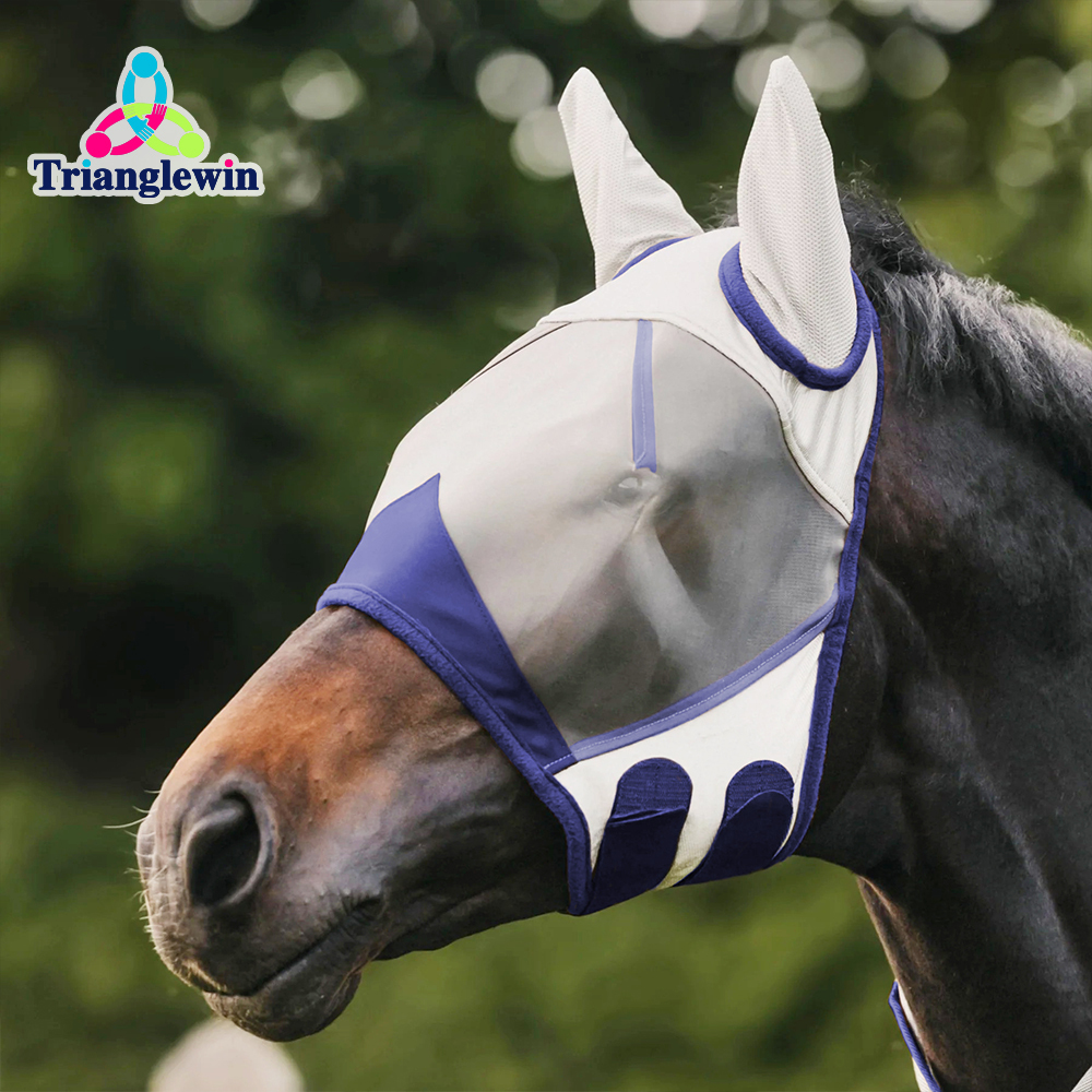 Trianglewin Professional Mesh Fly Mask & UV Blocker
