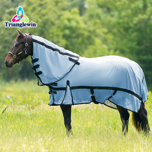 Horse Turnout Fly Rug Combo Sheet Full Neck Lightweight Bug Protection