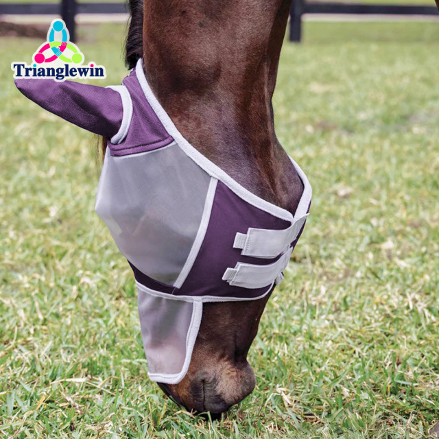 Trianglewin Professional Mesh Fly Mask UV-Proof horse protection OEM