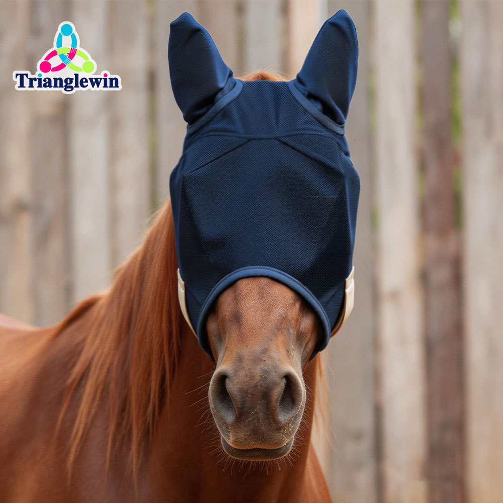 Custom mesh horse fly masks  horse protection products manufacturer