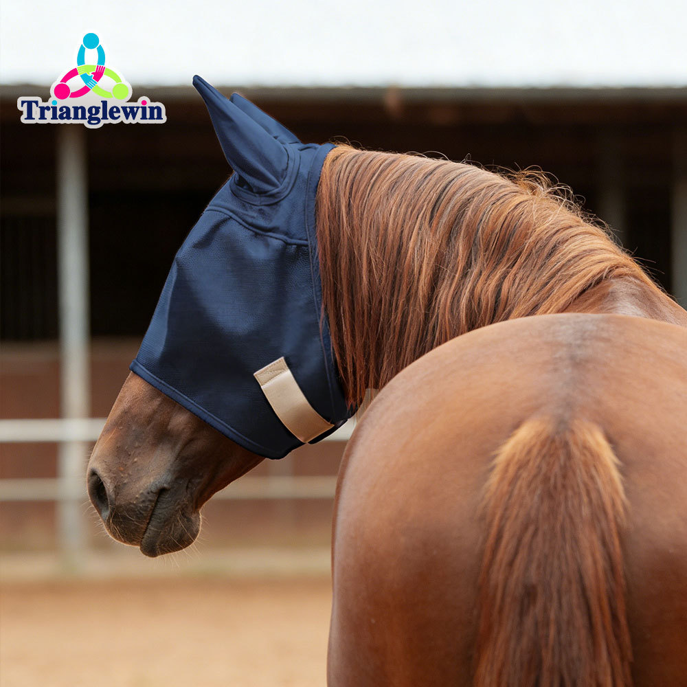 Custom mesh horse fly masks  horse protection products manufacturer