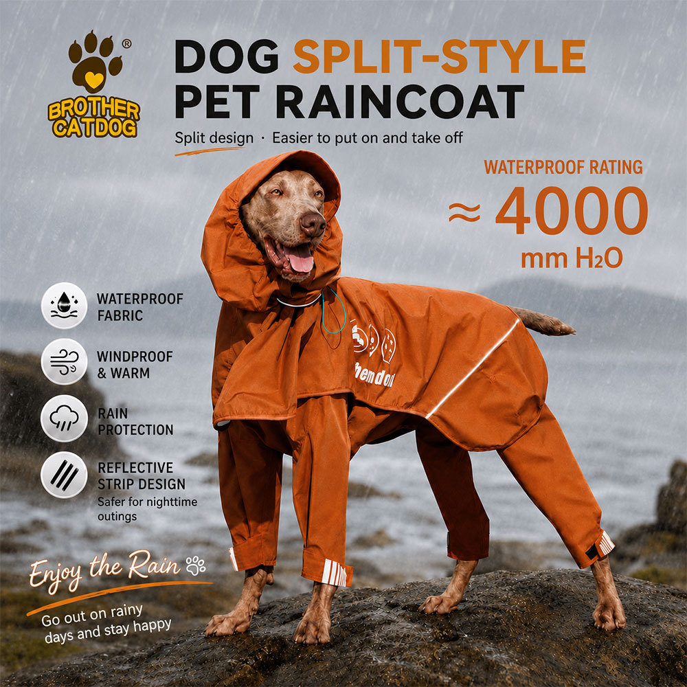 New Design Dog Raincoats  & Dog clothes / Pet Apparel waterproof jacket for dogs  Factory & Trianglewin
