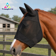 Wholesale custom horse fly mask, Professional Manufacturer horse riding products, OEM equine supplies
