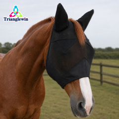 Wholesale custom horse fly mask, Professional Manufacturer horse riding products, OEM equine supplies