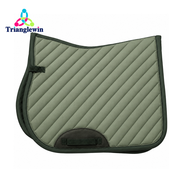 Custom embroidered saddle pad  OEM equestrian supplies with logo Horse Supplies worldwide shipping