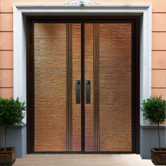 Copper door
