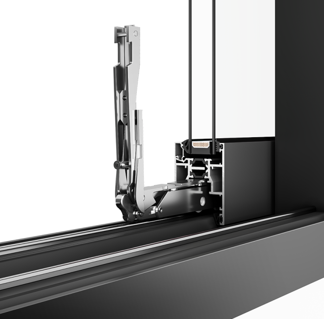 HART 110 Fully Hidden Broken Bridge Five-Track Sliding Window