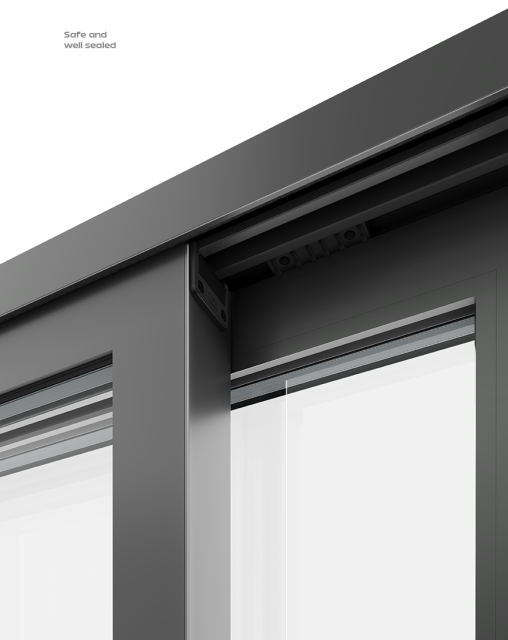 HART 110 Fully Hidden Broken Bridge Five-Track Sliding Window