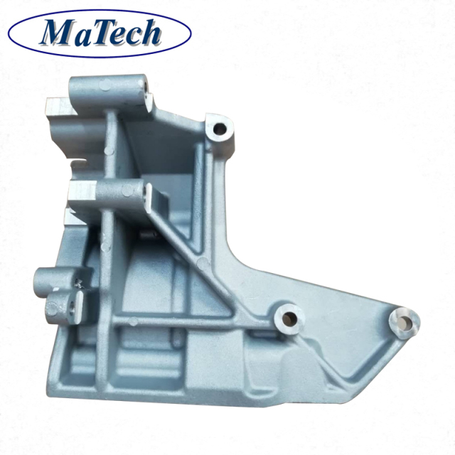 MaTech Factory Custom Aluminum A356 T6 Permanent Mold Low pressure Casting Air Compressor Support bracket