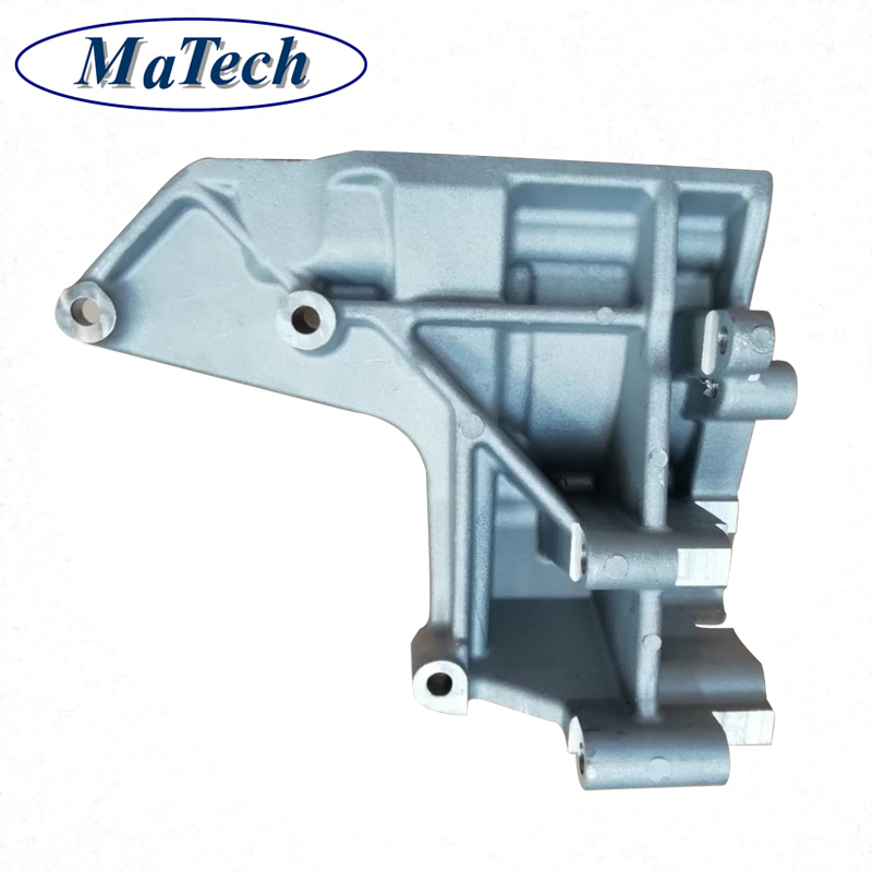 MaTech Factory Custom Aluminum A356 T6 Permanent Mold Low pressure Casting Air Compressor Support bracket