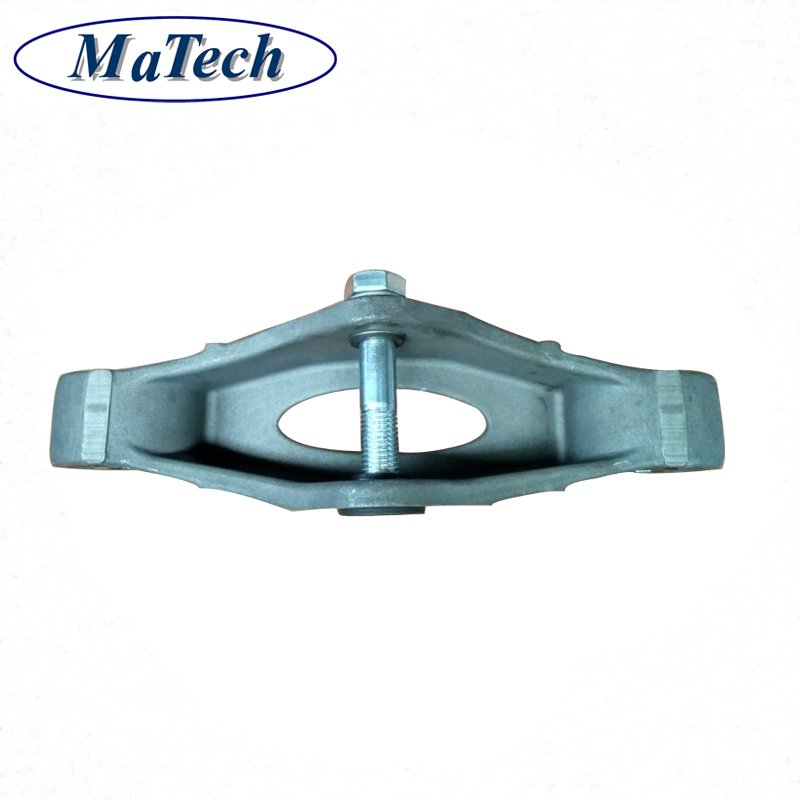 MaTech Factory Custom Aluminum A356 T6 Permanent Mold Low pressure Casting Air Compressor Support bracket