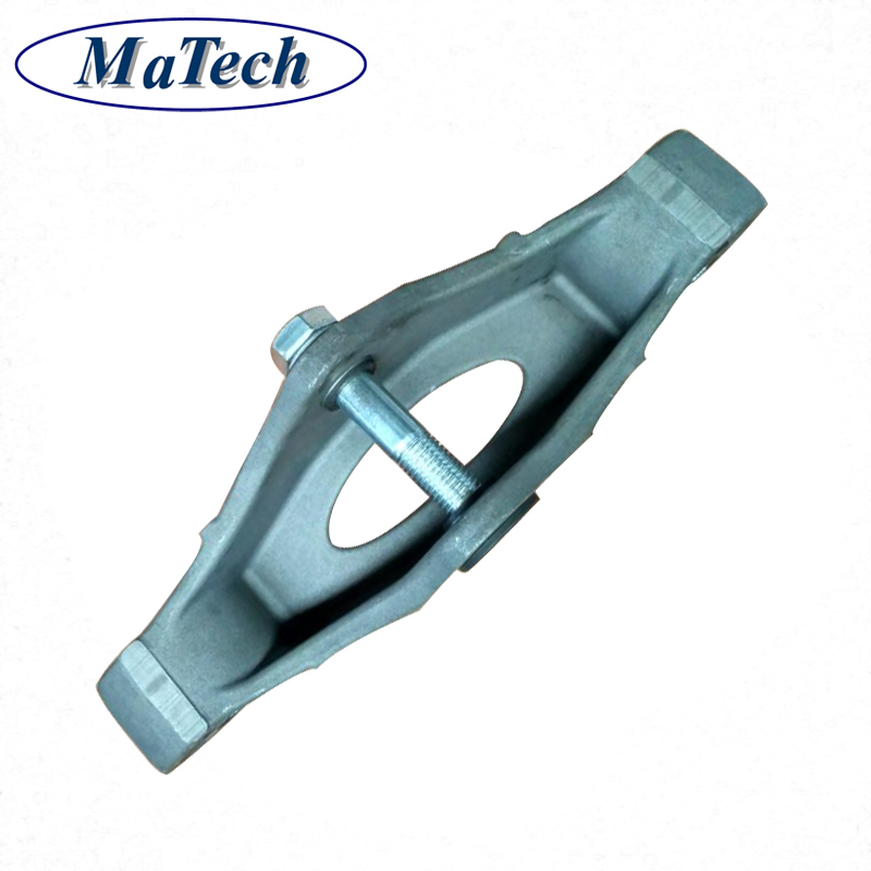 MaTech Factory Custom Aluminum A356 T6 Permanent Mold Low pressure Casting Air Compressor Support bracket