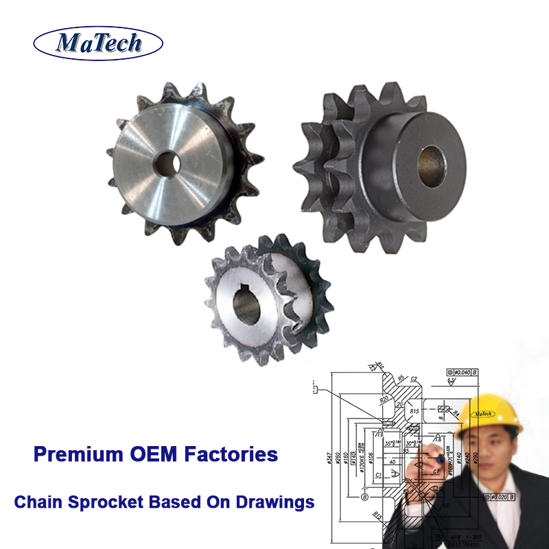 Mro Chainwheel China Foundry Precise Mechanical Customized Chain Wheel
