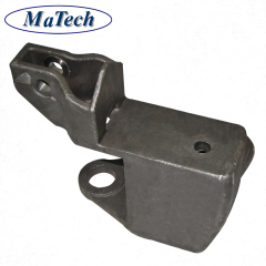 OEM Casting Steel High Precision CNC Machining Lost Wax Casting Chassis Bracket For Truck
