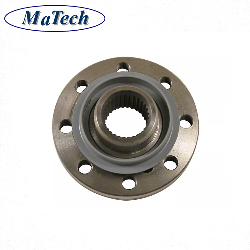 Matech Customized Lost Wax Casting Steel Differential Flange / Drive Shaft Flange