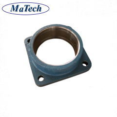 Matech Customized Lost Wax Cast Steel Investment Casting Precision Machining Steel Bearing Cover