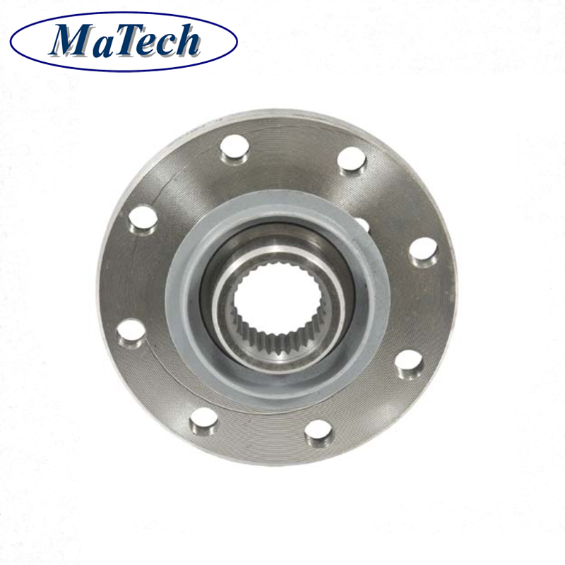 Matech Customized Lost Wax Casting Steel Differential Flange / Drive Shaft Flange